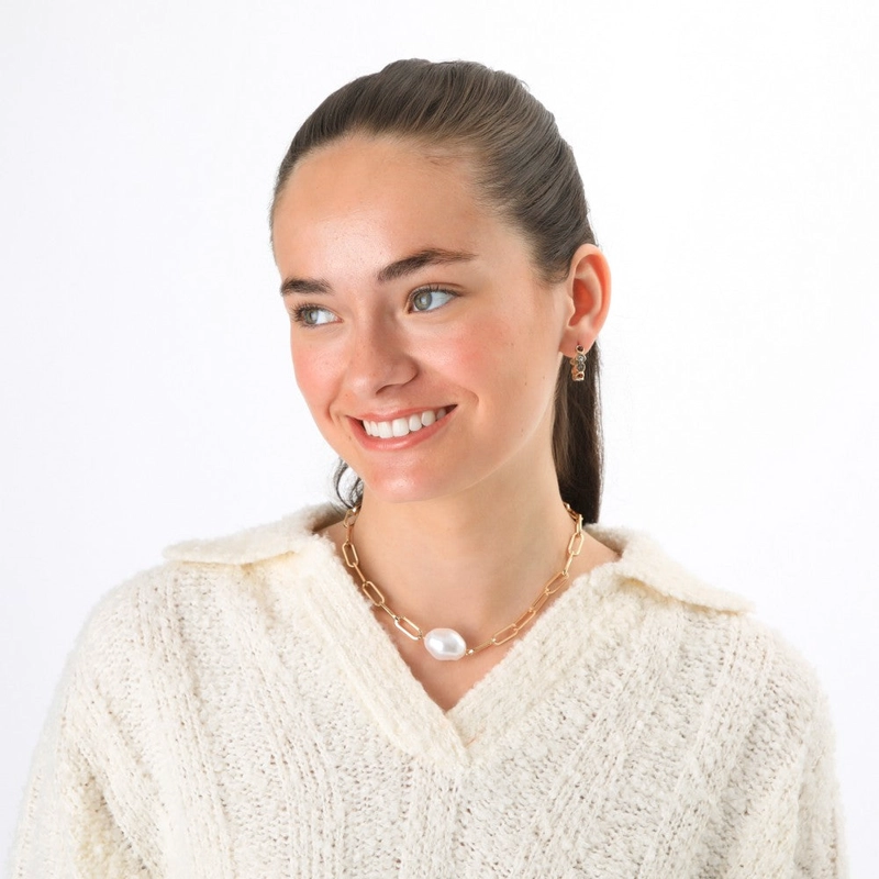 COLLAR CORTO VERA DORADO I-D - 1