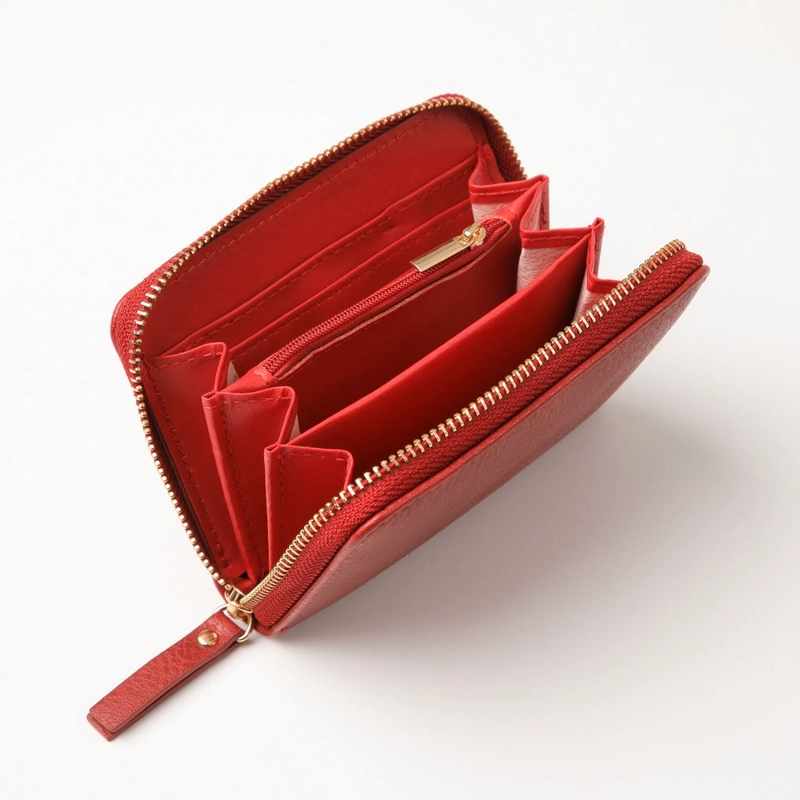BILLETERA MEDIANA AZORES ROJO I-D - 1