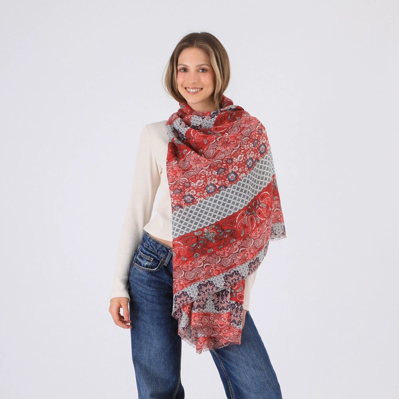 PAÑUELO ESTAMPADO NAVARRA MULTICOLOR I-D - 1