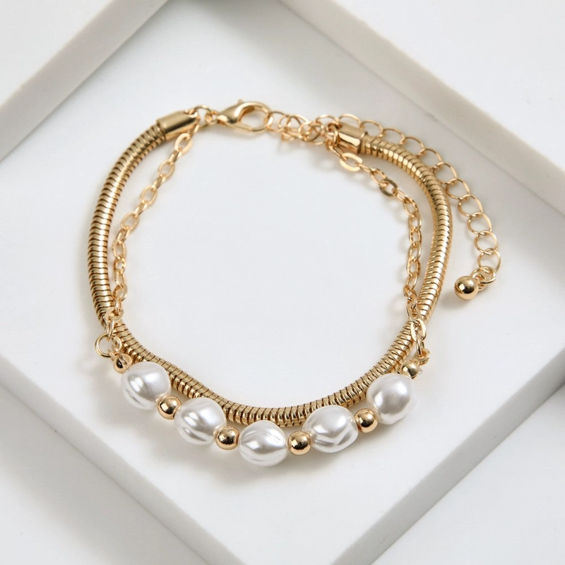 SET DE PULSERAS KIARA DORADO I-D - 1