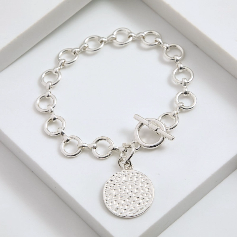 PULSERA BLANDA KELLY PLATEADO I-D - 1