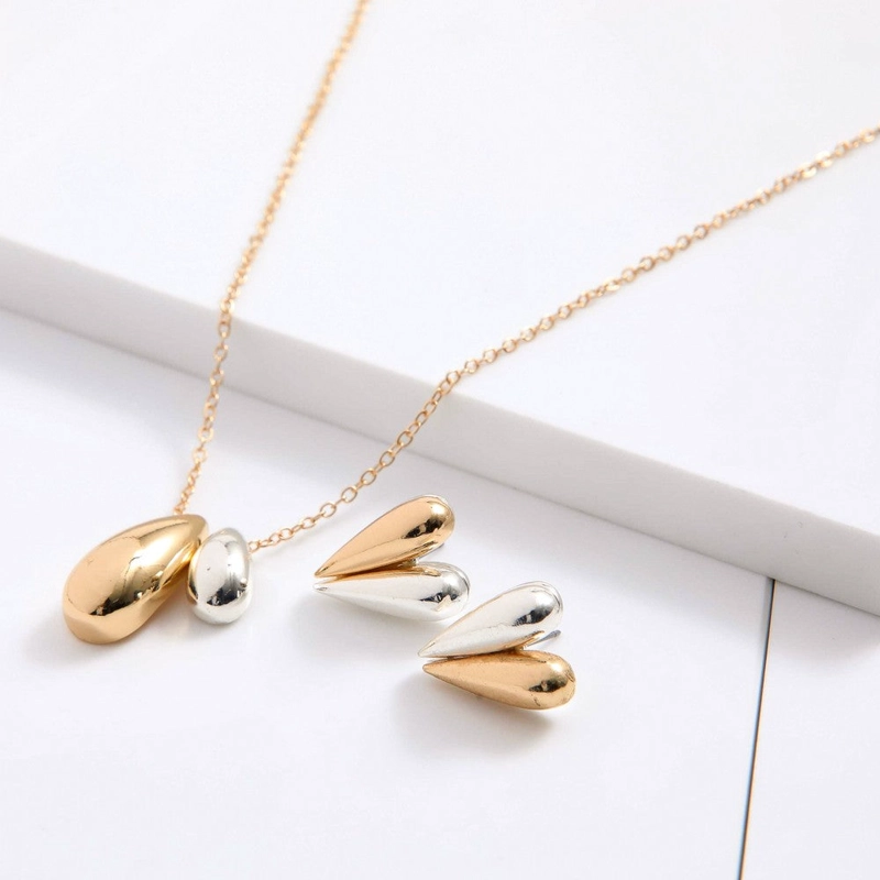 SET DE COLLAR ZAFRA DORADO I-D - 1