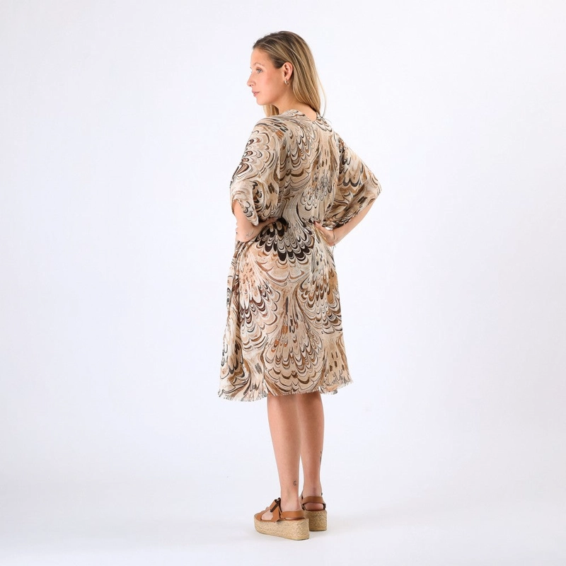 KIMONO AMARILIS BEIGE I-D - 2