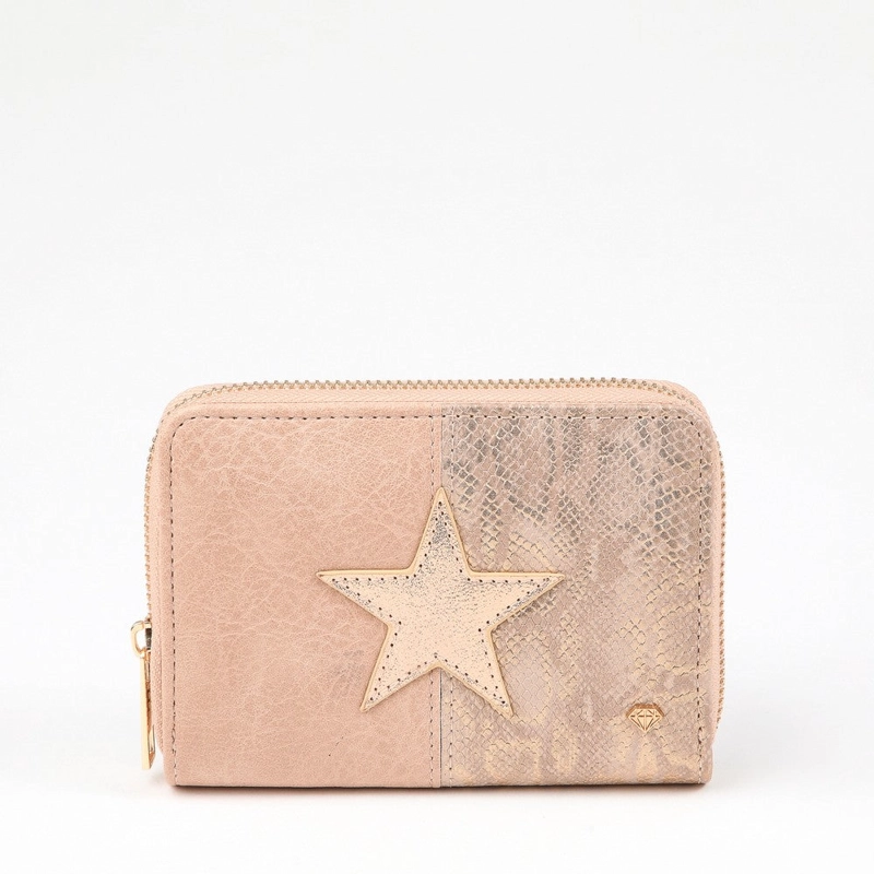 BILLETERA MEDIANA STARS ROSE I-D - 1