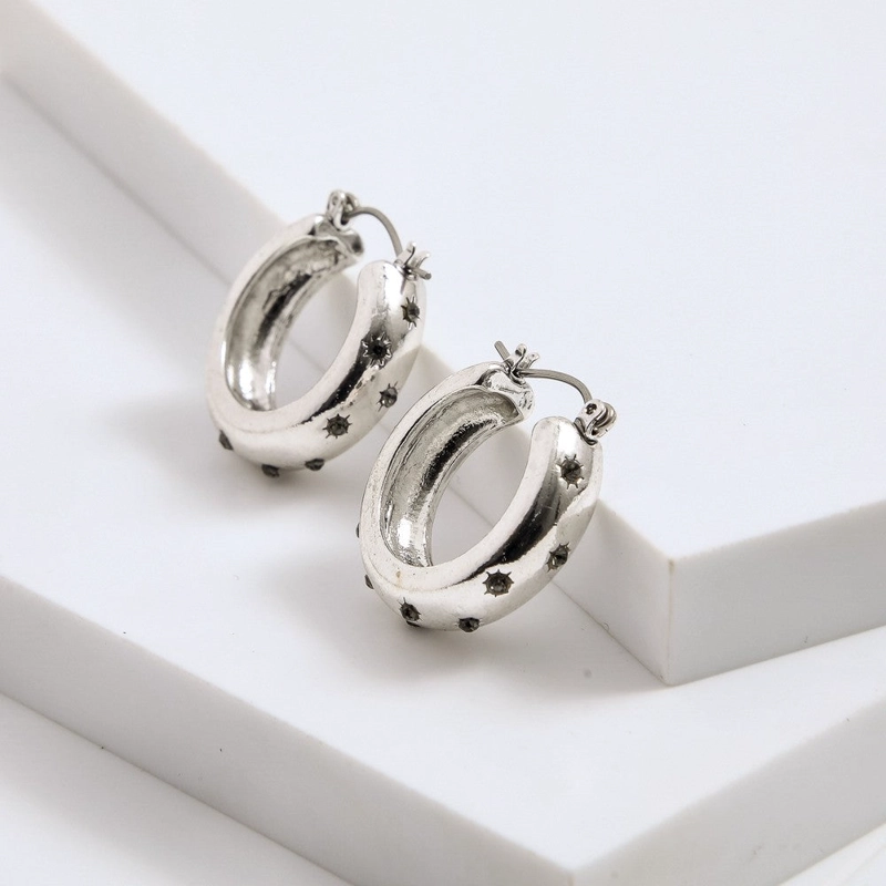 AROS ARGOLLAS OPAL PLATEADO I-D - 1
