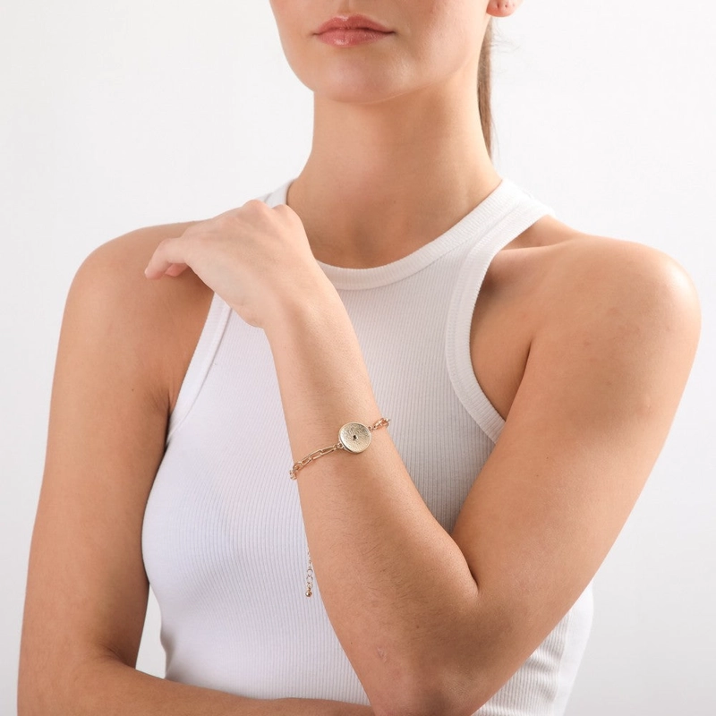 PULSERA BLANDA LORNA DORADO I-D - 2