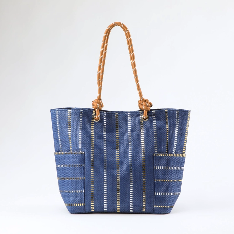 CARTERA DE PLAYA GEMINIS NAVY I-D - 1