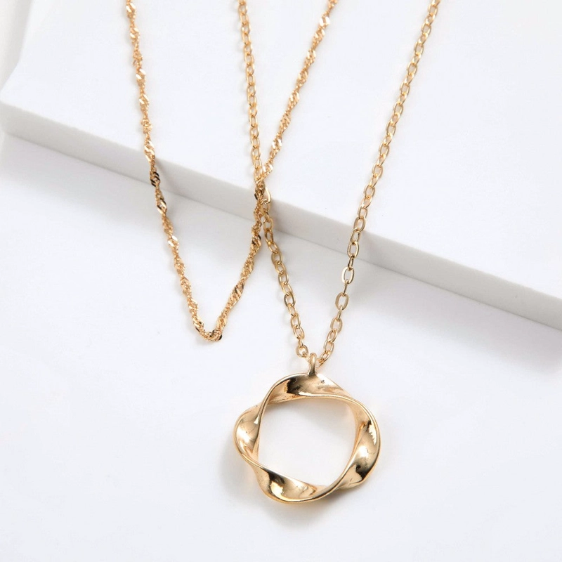 COLLAR CORTO YAIZA DORADO I-D - 1
