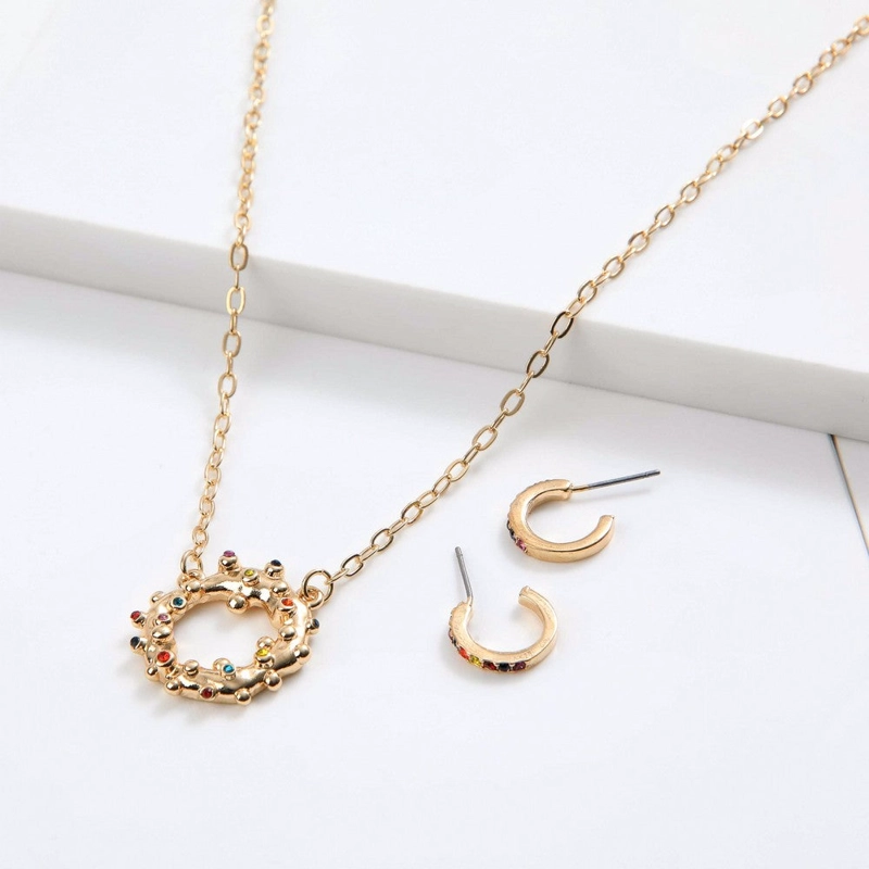 SET DE COLLAR XIARA DORADO I-D - 1