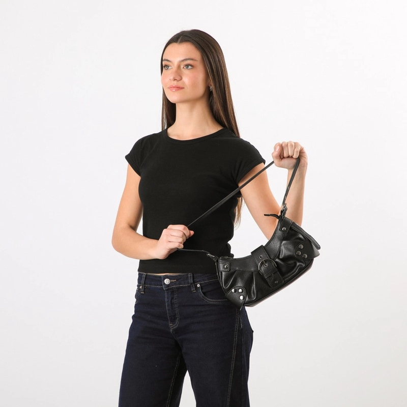 CARTERA HOMBRO CALATEA BLACK I-D - 3