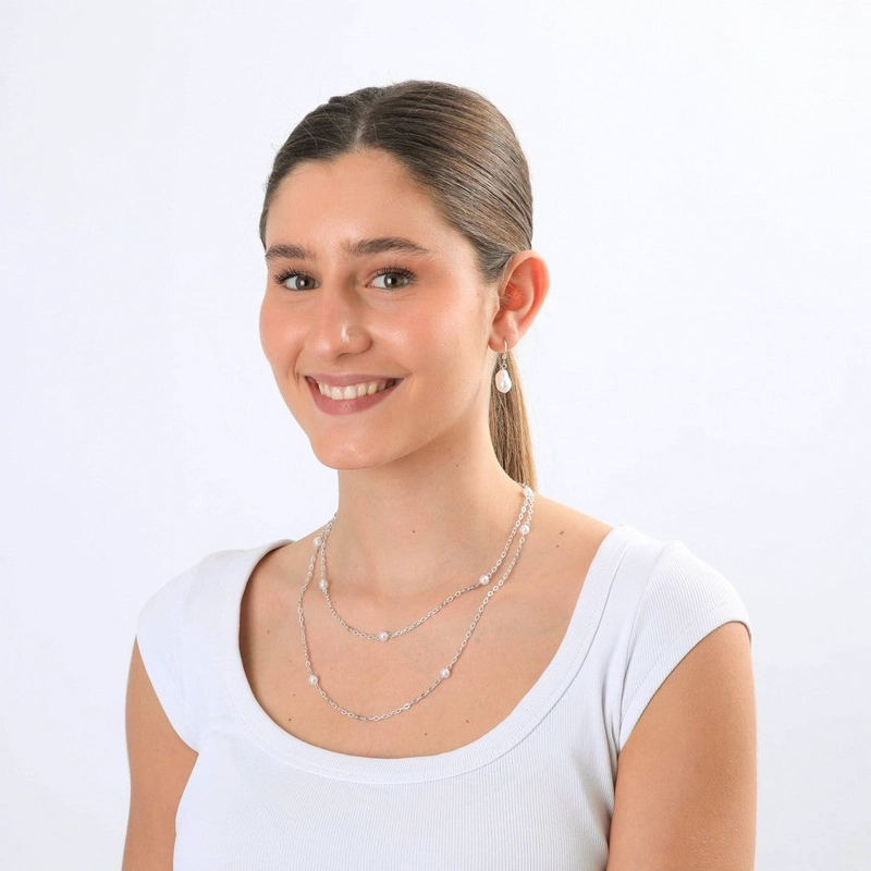 SET DE COLLAR RAISA PLATEADO I-D - 2