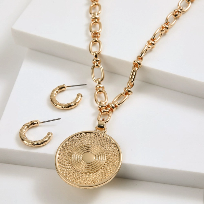 SET DE COLLAR LUZ DORADO I-D - 1