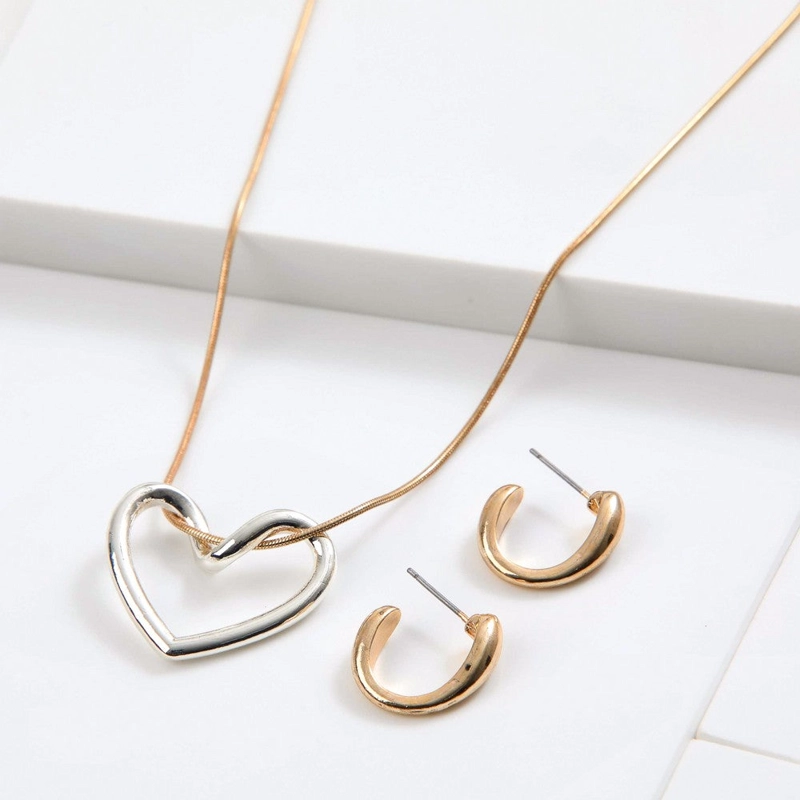 SET DE COLLAR YASNA DORADO I-D - 1