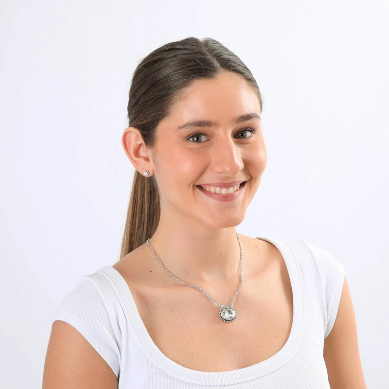 SET DE COLLAR TANIA PLATEADO I-D - 2