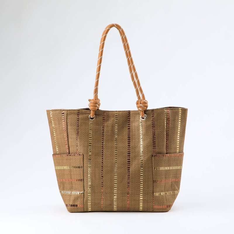 CARTERA DE PLAYA TAURO BROWN I-D - 1