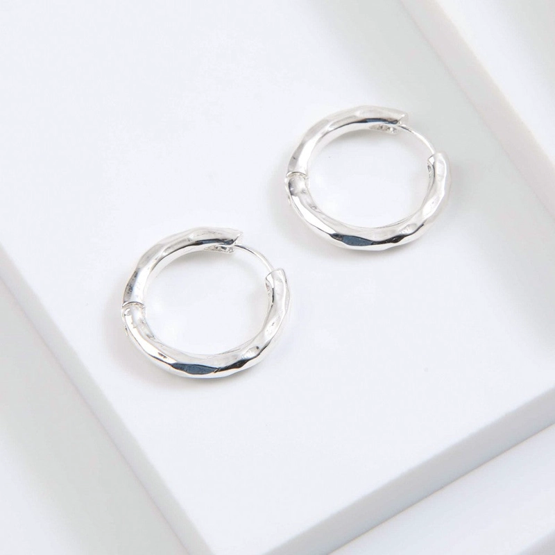 AROS ARGOLLAS SADIE PLATEADO I-D - 1