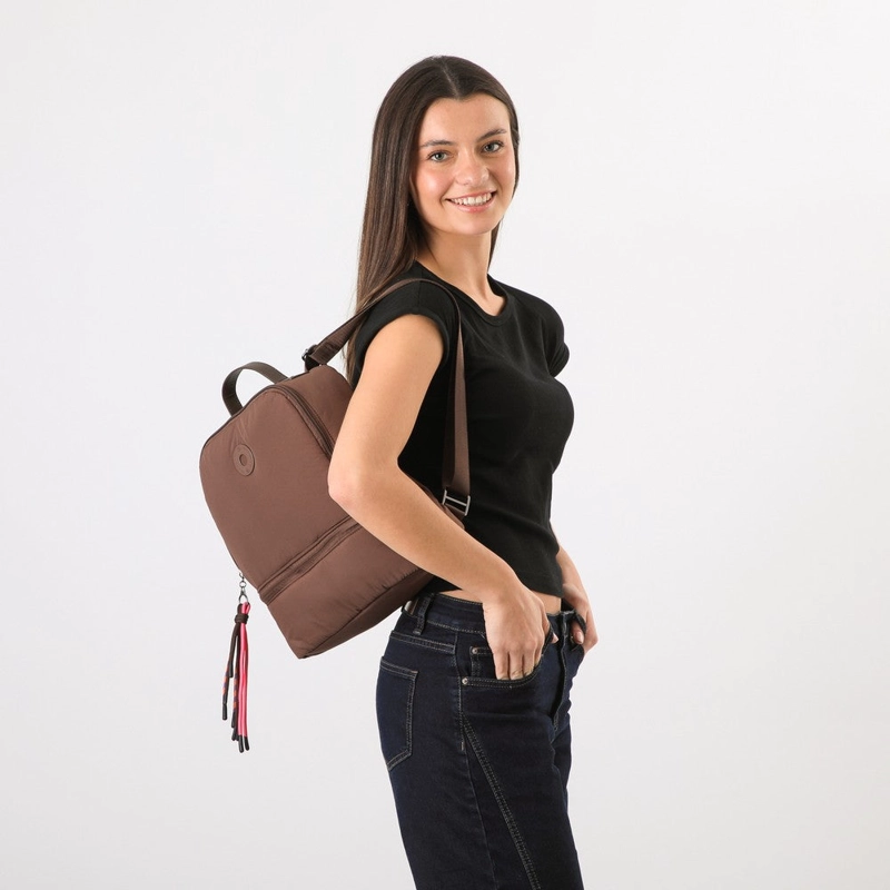 MOCHILA CAMELIA TAUPE I-D - 3