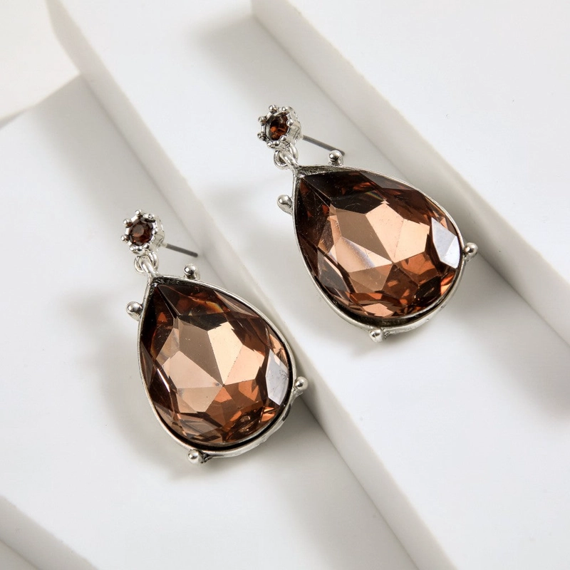 AROS MEDIANOS MAITE PLATEADO I-D - 1