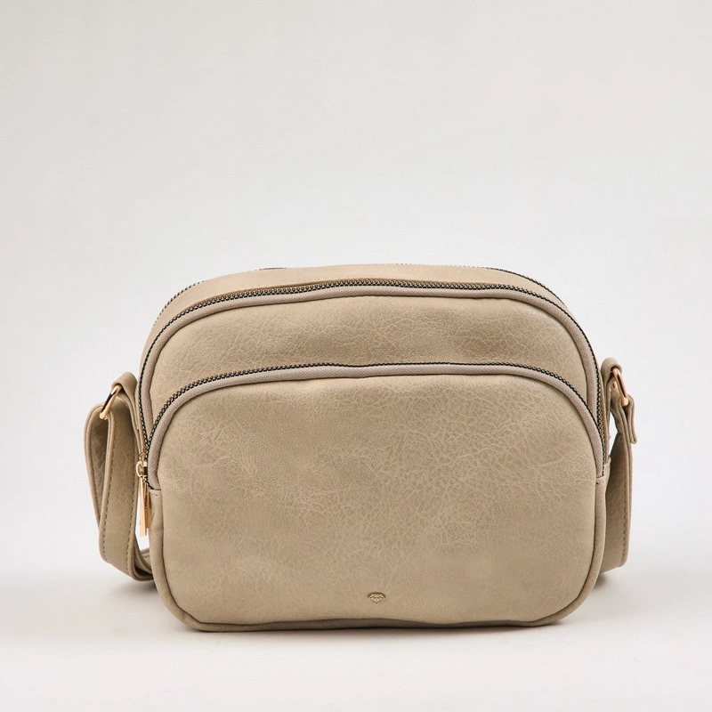 CARTERA CRUZADA BANIANO BEIGE I-D - 1