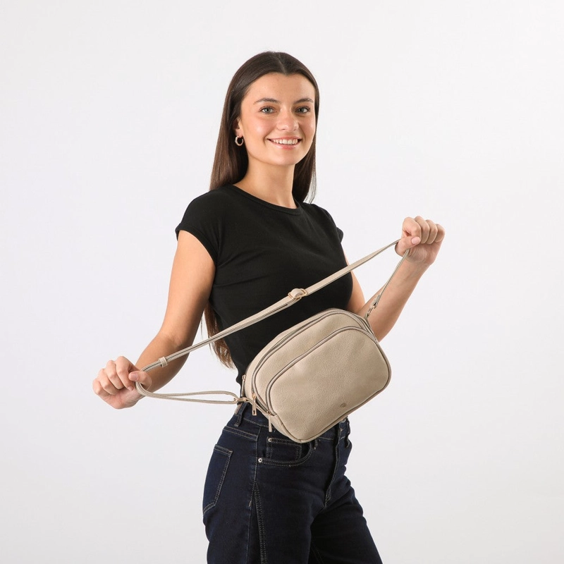 CARTERA CRUZADA BANIANO BEIGE I-D - 3