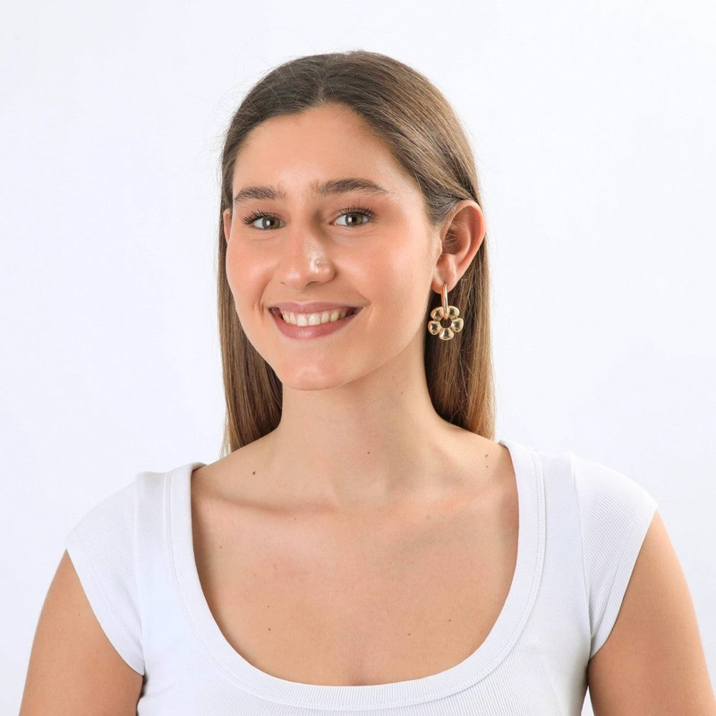 SET DE AROS ALINA DORADO I-D - 2