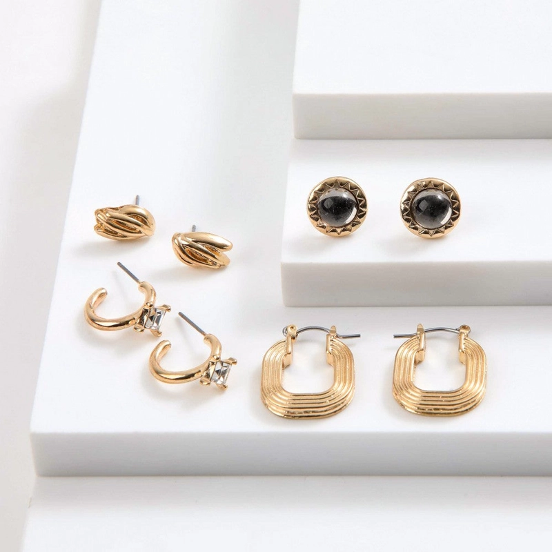 SET DE AROS CELIA DORADO I-D - 1