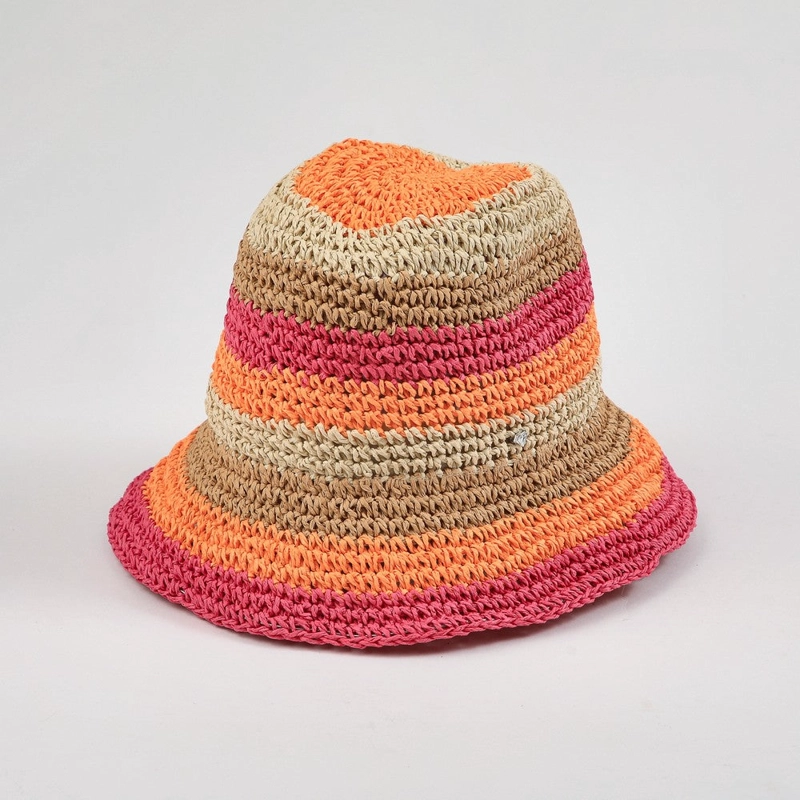 SOMBRERO NARANJO/FUCSIA I-D - 1