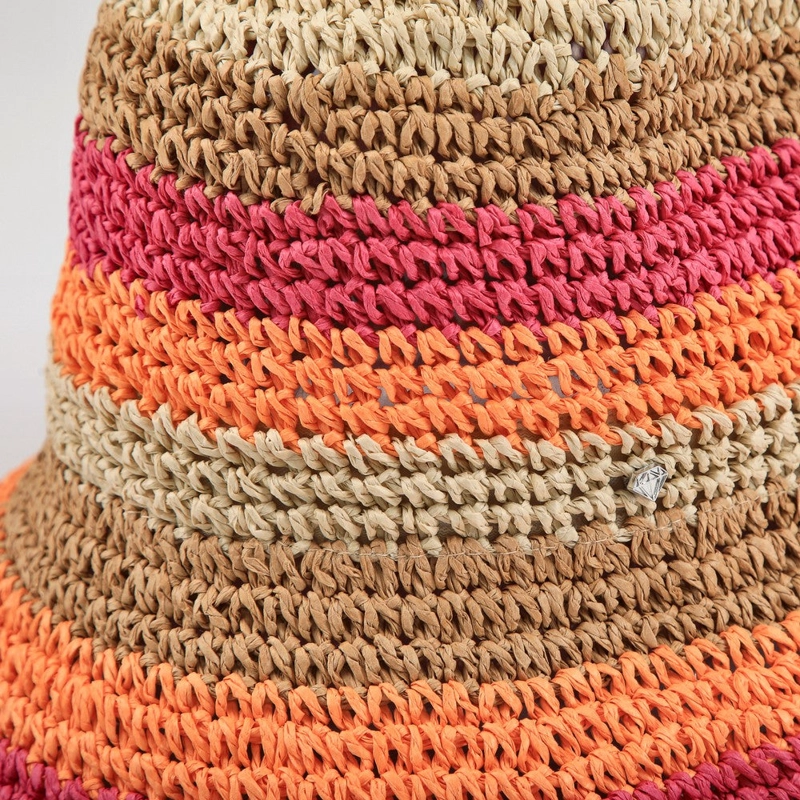 SOMBRERO NARANJO/FUCSIA I-D - 2
