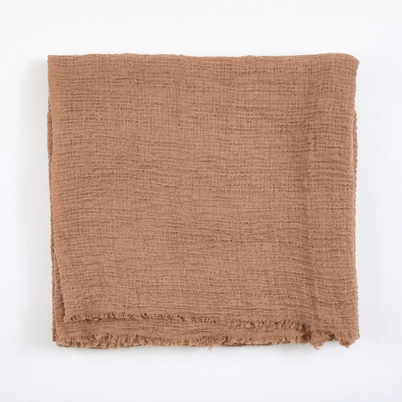 PAÑUELO LISO LYON BEIGE I-D - 1