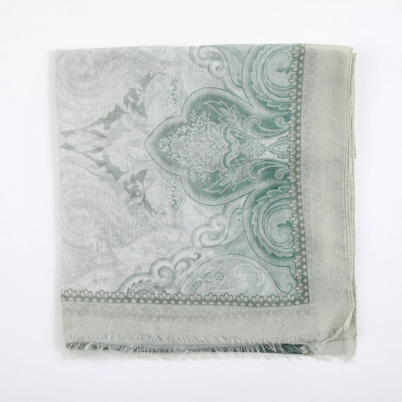 PAÑUELO ESTAMPADO ABEDUL GREEN I-D - 1
