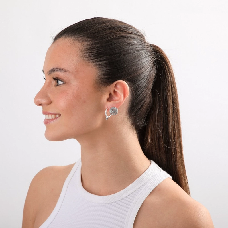 SET DE AROS MARINA PLATEADO I-D - 2