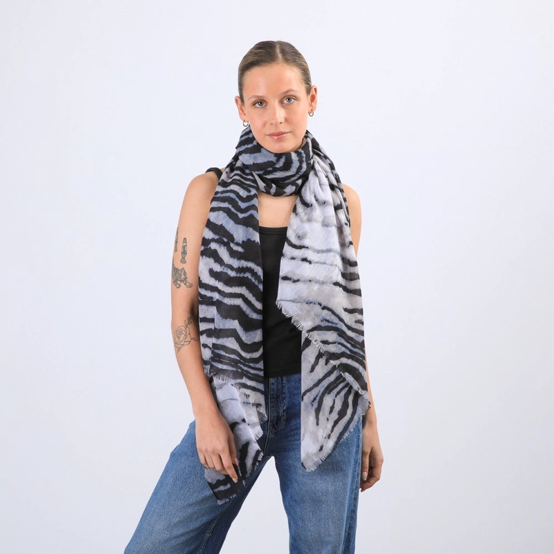 PAÑUELO ESTAMPADO YORK BLACK I-D - 2