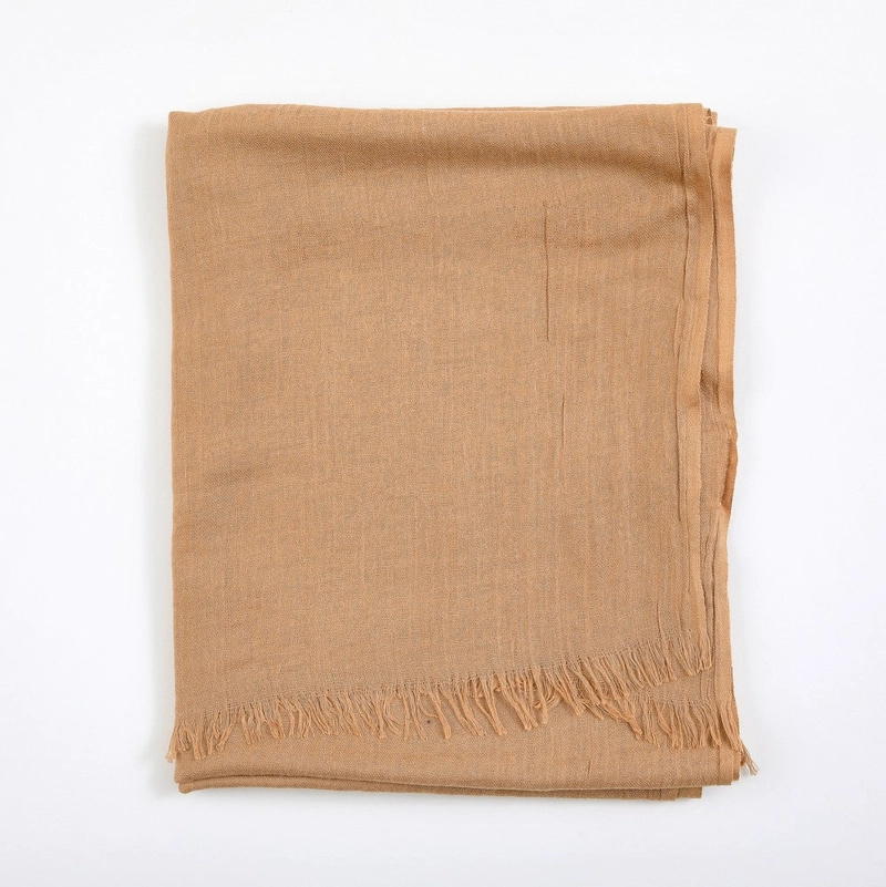 PAÑUELO LISO METZ BEIGE I-D - 1