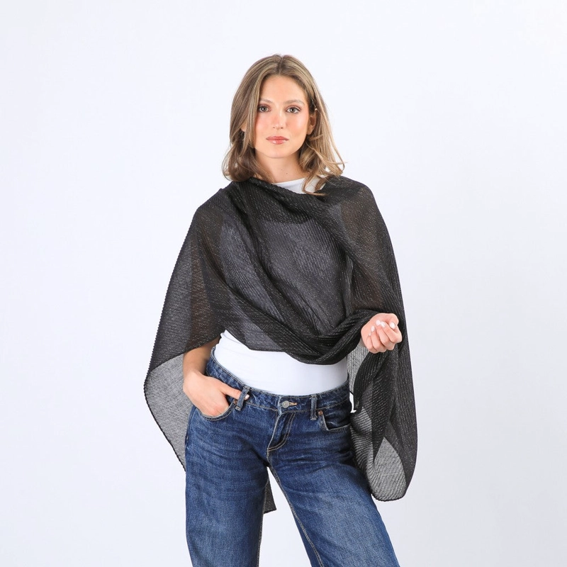 PAÑUELO LISO MANAROLA BLACK I-D - 2