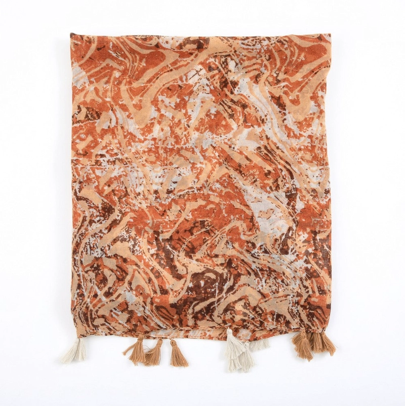 PAÑUELO ESTAMPADO EXETER BEIGE I-D - 1