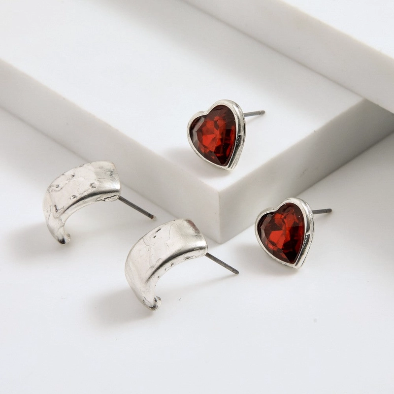 SET DE AROS MARIA PLATEADO I-D - 1