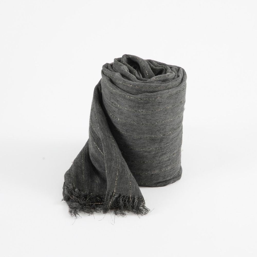 PAÑUELO LISO LUISA GRIS TATIENNE - 1