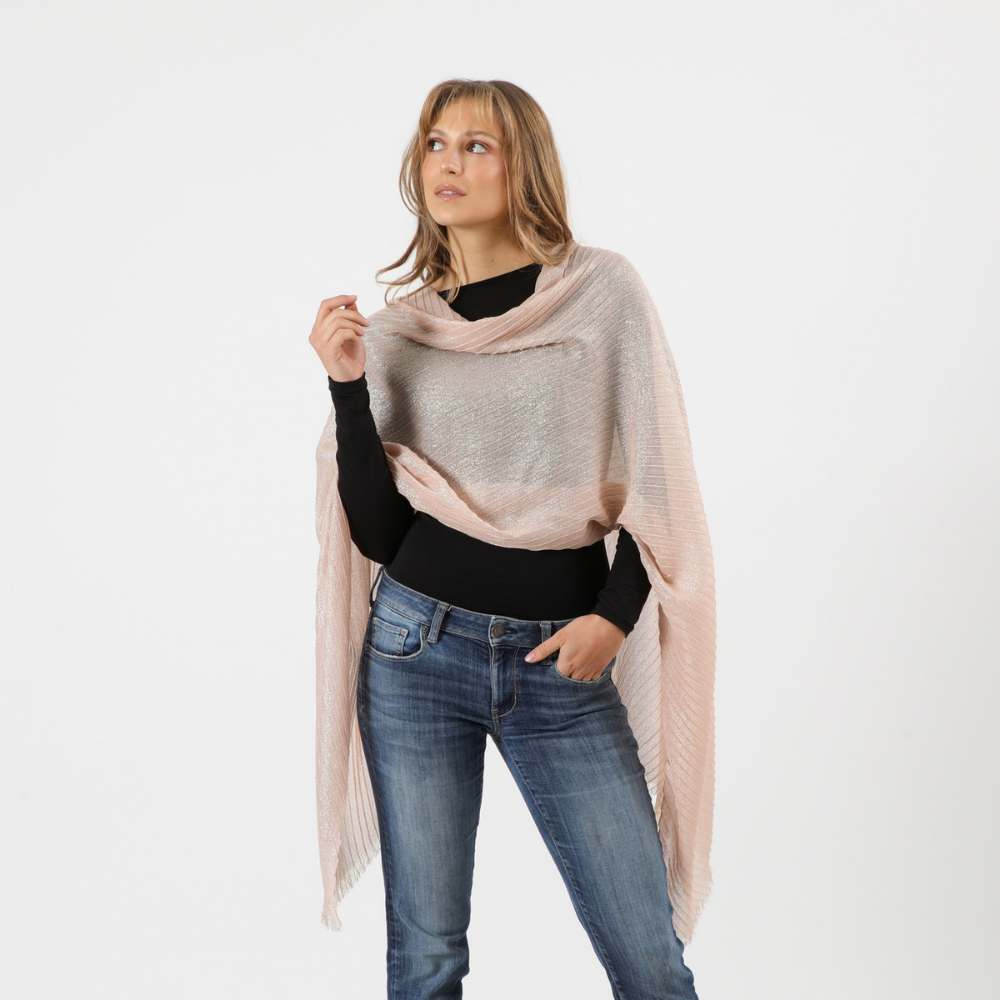 PAÑUELO LISO VICTORIA ROSADO TATIENNE - 2
