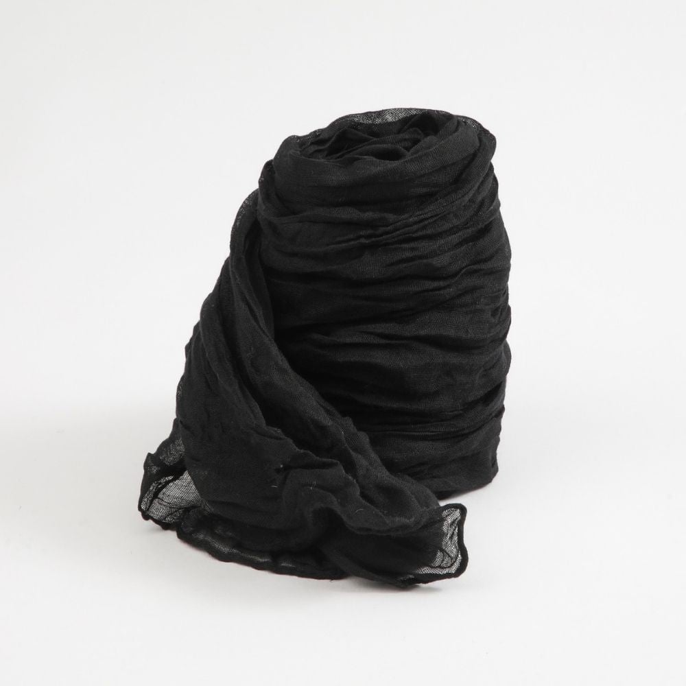 PAÑUELO SOLIDO ZOE NEGRO TATIENNE - 1
