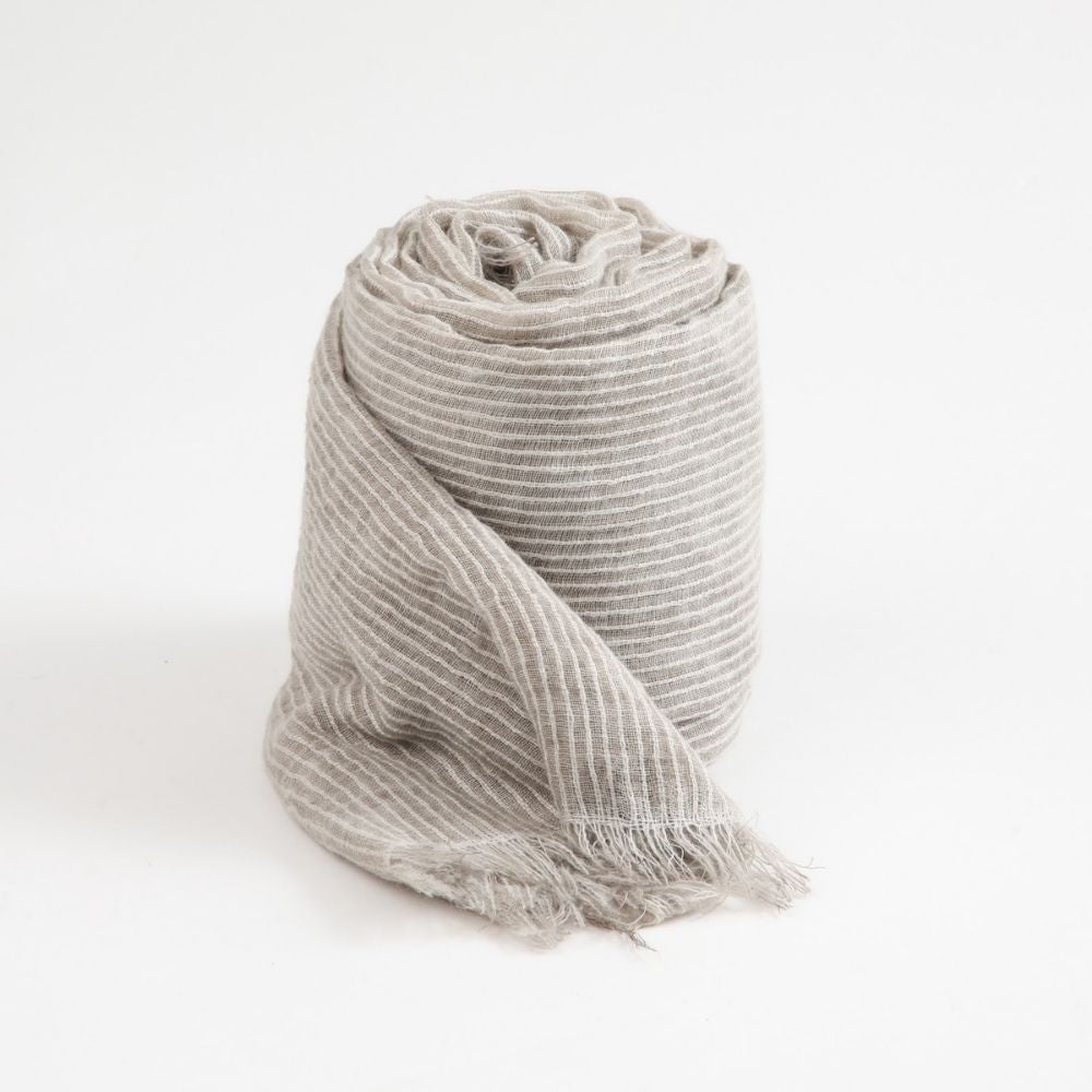 PAÑUELO LISO EMA FLECO BEIGE TATIENNE - 1