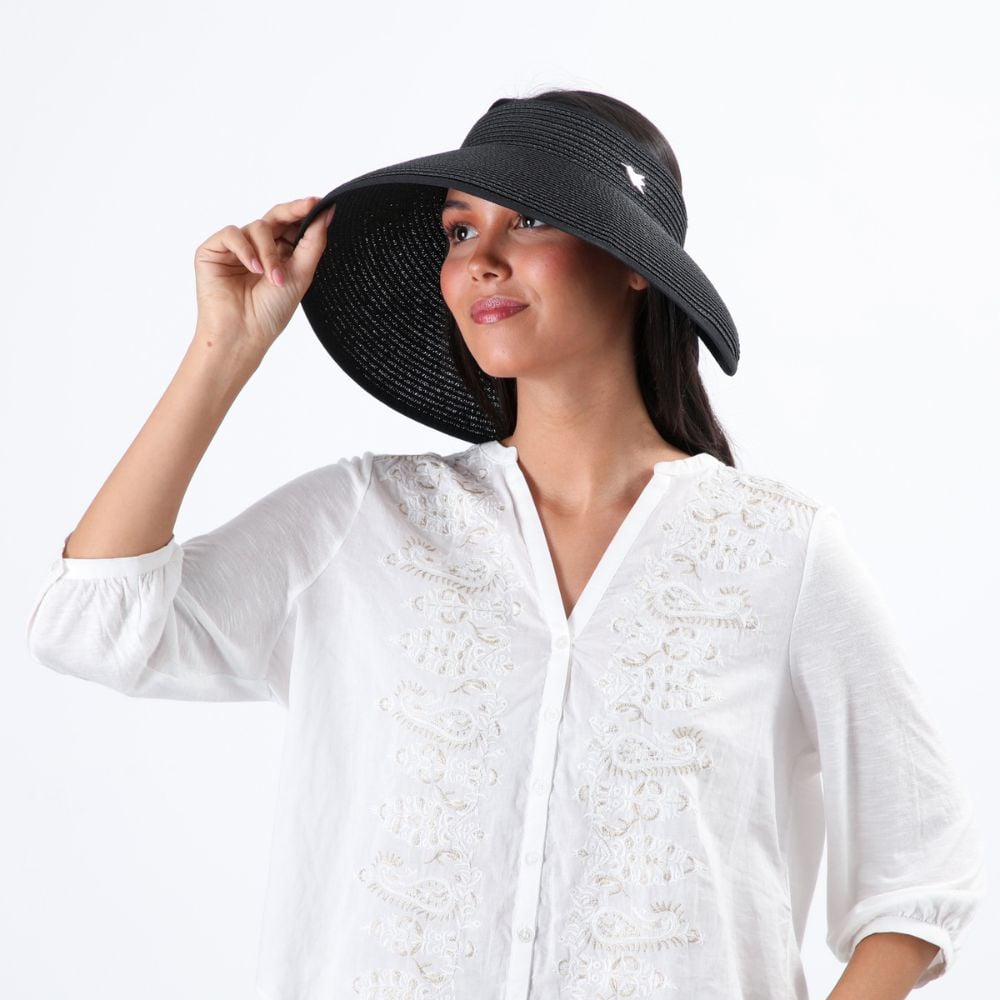 SOMBRERO VERANO POLICE NEGRO TATIENNE - 2