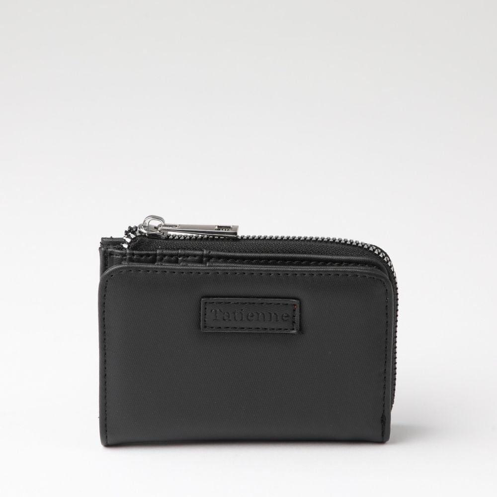 BILLETERA MEDIANA IGOR NYLON NEGRO TATIENNE - 1