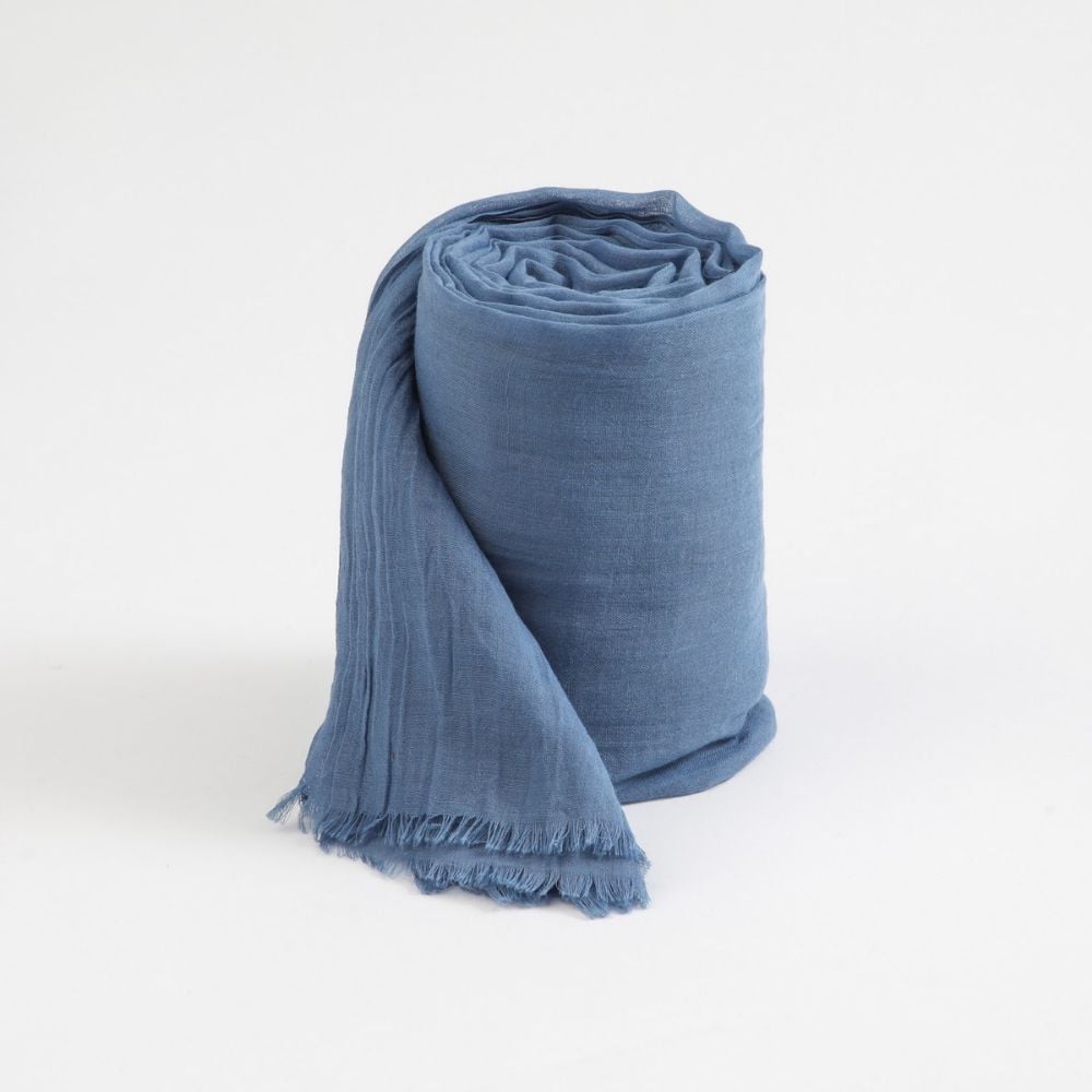 PAÑUELO SOLIDO RAISA AZUL TATIENNE - 1