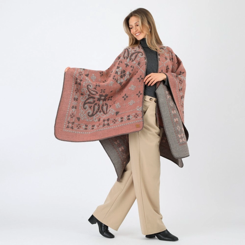 PONCHO SVEN PINK TATIENNE - 2
