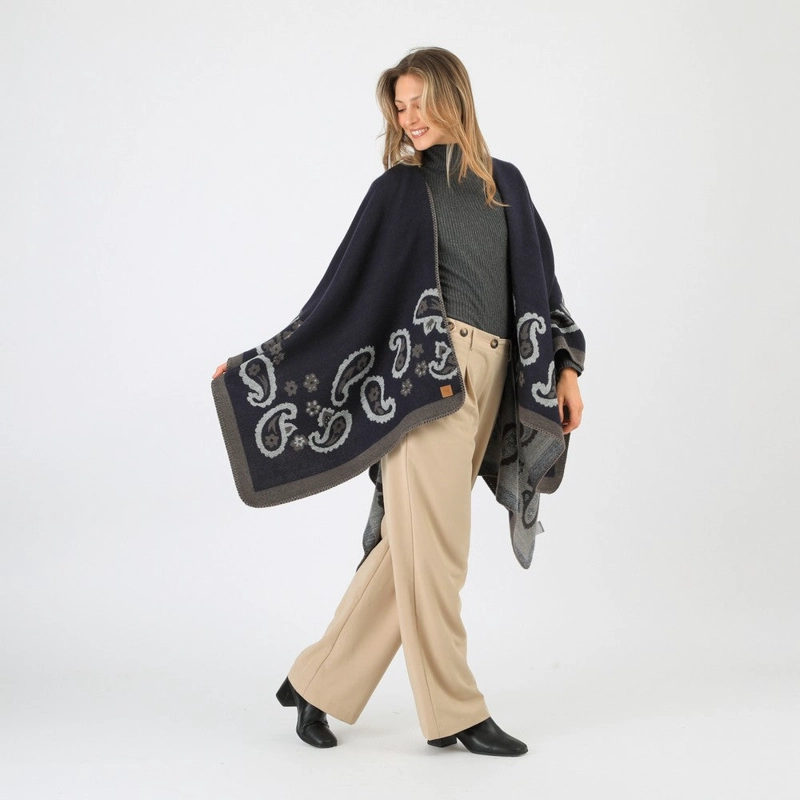 PONCHO PAVEL NAVY TATIENNE - 2