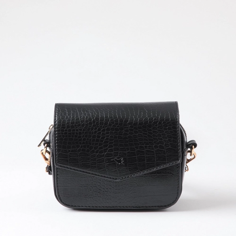 CARTERA CRUZADA LIRIO NEGRO TATIENNE - 1