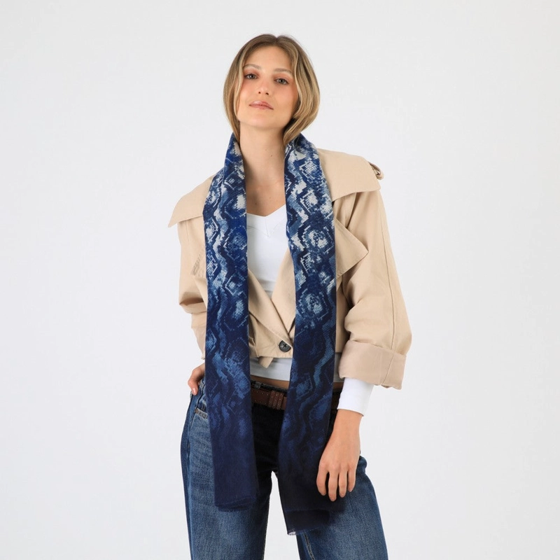 PAÑUELO ESTAMPADO SUSAN BLUE TATIENNE - 2