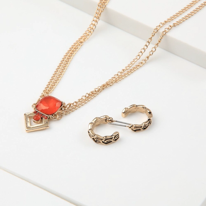 SET DE COLLAR ELVIA DORADO TATIENNE - 1