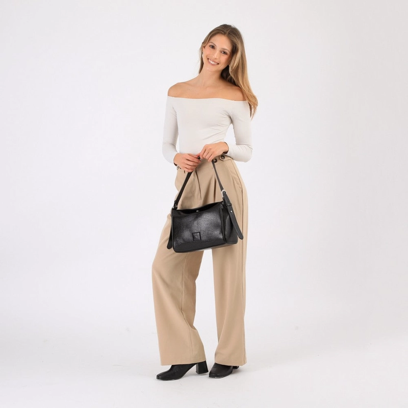 CARTERA BANDOLERA MALVA NEGRO TATIENNE - 3