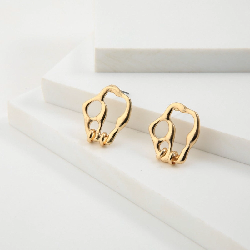 AROS PEGADOS CORA DORADO TATIENNE - 1